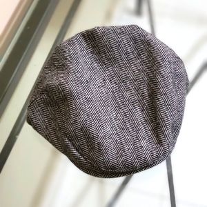 Baby flat Cap Heather Gray Size 0-6 months